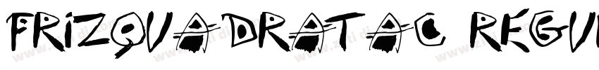 FrizQuadrataC Regula字体转换
